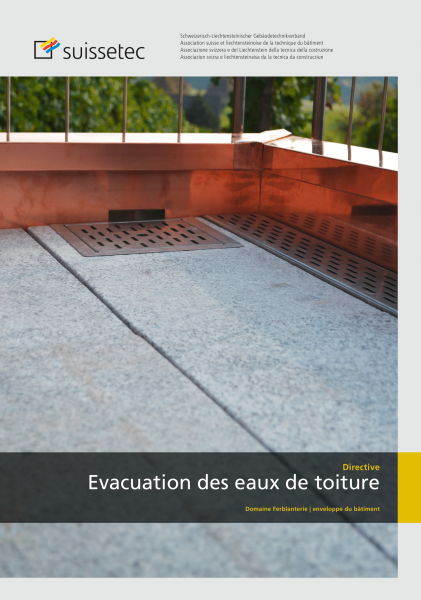 Evacuation des eaux de toiture