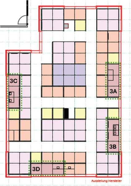 Ausstellung Hersteller-/Lieferanten im suissetec Campus Lostorf (Platz 3A)
