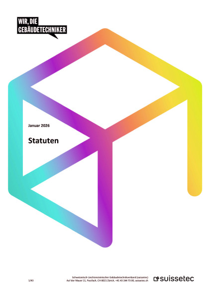 suissetec Statuten