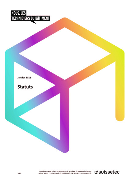 suissetec Statuts