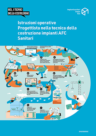 Set di formazione per Progettista nella tecnica della costruzione impianti sanitari AFC apprendisti