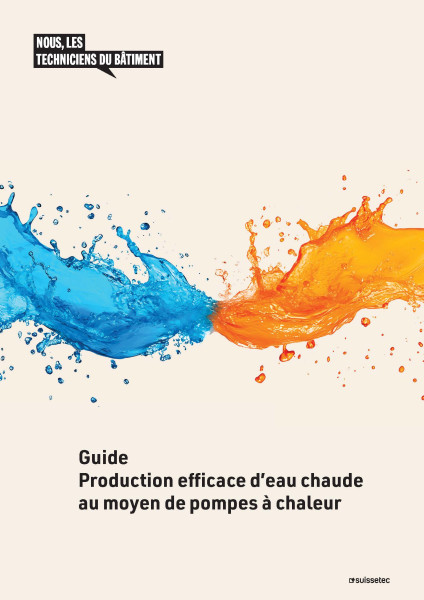 Guide Production efficace d'eau chaude au moyen de pompes à chaleur
